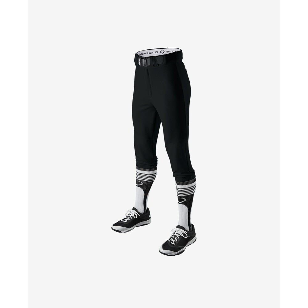 NWT EvoShield Mens Salute Black Short Baseball Knicker Pants - Size XL